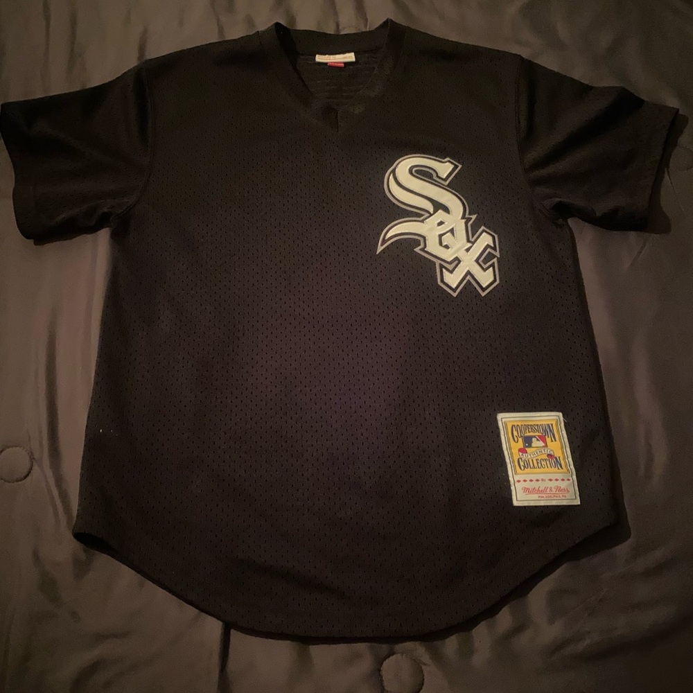 Mitchell and Ness Chicago White Sox Bo Jackson Batting Jersey